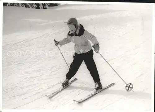 Skifahren Kind Kat. Sport