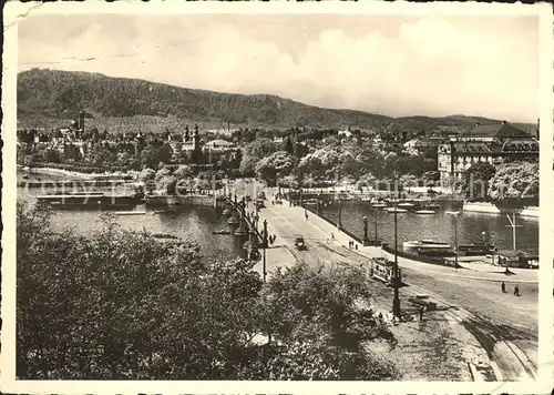 Strassenbahn Zuerich Quaibruecke Uetliberg Kat. Strassenbahn