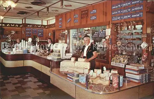 Handlung Kaese Alpine Alpa Cheese Chalet Store Coffee Shop Wilmot Ohio Kat. Handel
