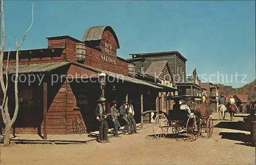 Cowboys Red Dog Saloon Maggie Valley North Carolina Pferdekutsche Kat. Landwirtschaft