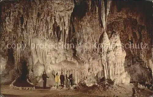 Hoehlen Caves Grottes Keyhole Eternal Kiss Carlsbad Caverns National Park New Mexico Kat. Berge