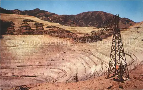 Bergbau Mining Bingham Copper Mine Bingham Canyon Utah  Kat. Rohstoffe Commodities