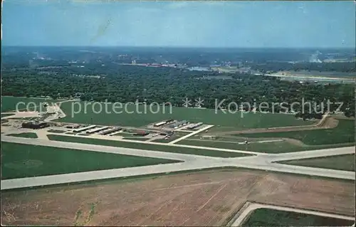 Airport Aeroporto Flughafen Topeka Kansas Fliegeraufnahme  Kat. Flug