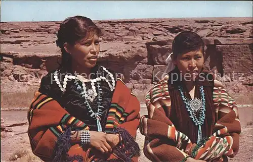 Indianer Native American Navajo Women Trachten Kat. Regionales