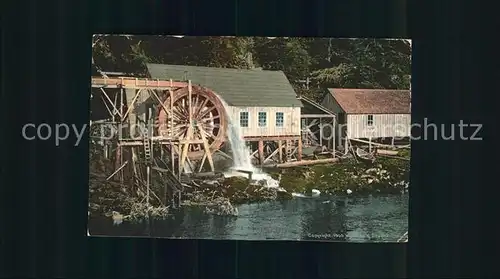 Wassermuehle Waterwheel  Kat. Gebaeude und Architektur