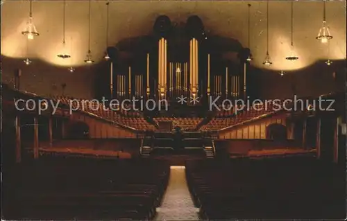 Kirchenorgel Mormon Tabernacle Salt Lake City Utah Kat. Musik