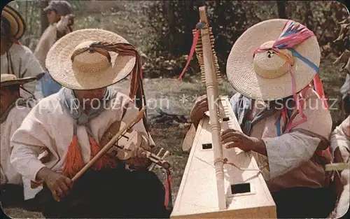 Geige Musicos de Zinacantan Chiapas Mexico  Kat. Musik
