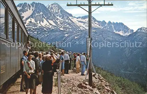 Eisenbahn Yukon Railroad White Pass Alaska Kat. Eisenbahn