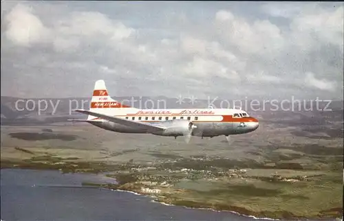 Flugzeuge Zivil Hawaiian Airlines Convair 340 Kat. Flug