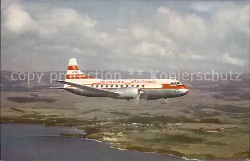 Flugzeuge Zivil Hawaiian Airlines Convair 340 Kat. Flug