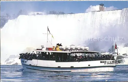 Motorboote Maid of the Mist Niagara Falls Canada  Kat. Schiffe