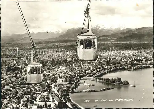 Seilbahn Bregenz  / Bahnen /