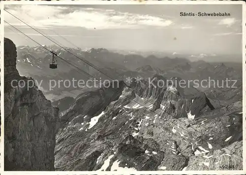 Seilbahn Saentis  / Bahnen /