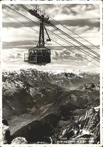 Seilbahn Saentis Glaernisch Berneralpen / Bahnen /