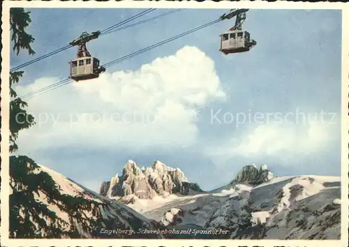 Seilbahn Engelberg Spannoerter  / Bahnen /