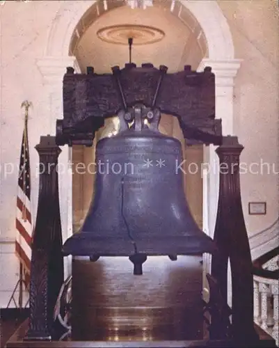 Kirchenglocken PHI 12 Liberty Bell Independence Hall Philadelphia  Kat. Gebaeude