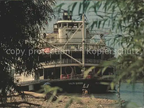 Dampfer Binnenschifffahrt Delta Queen Sandy Bank  Kat. Schiffe