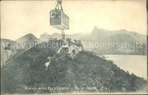 Seilbahn Caminho Aereo Pao d'Assucar Rio de Janeiro  / Bahnen /