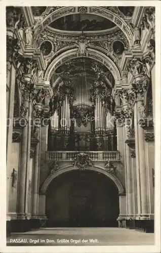 Kirchenorgel Passau  Kat. Musik