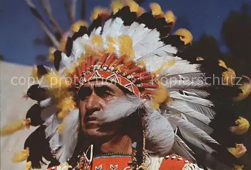 Indianer Native American Indian Chief Big Cloud Kat. Regionales