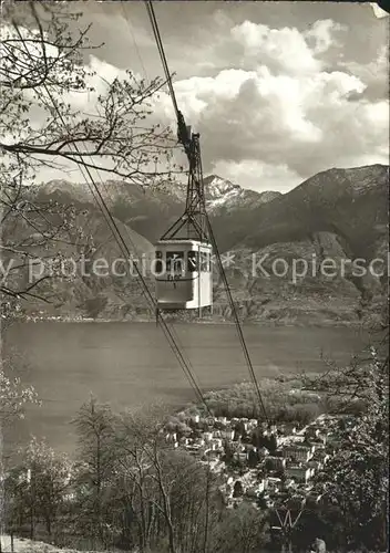 Seilbahn Locarno-Orselina-Cardada Locarno Lago Maggiore  / Bahnen /