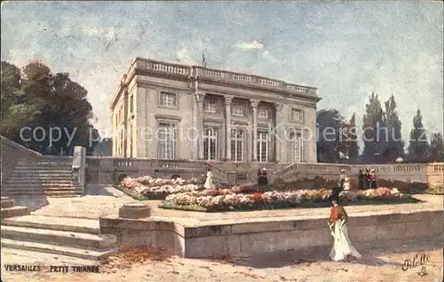 Verlag Tucks Oilette Nr. 13 Serie 954 Versailles Chateau Petit Trianon Kat. Verlage