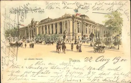 Exposition Universelle Paris 1900 Le Grand Palais  Kat. Expositions