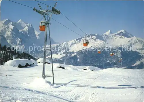 Seilbahn Hasliberg Berner Oberland Maegisalp / Bahnen /