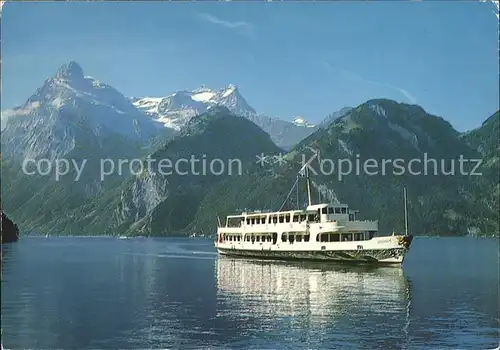 Motorschiffe Schiff Gotthard Vierwaldstaettersee Kat. Schiffe