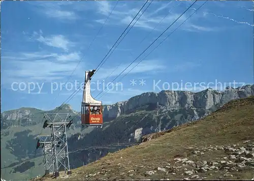 Seilbahn Wasserauen-Ebenalp Kamor Hoher Kasten Alpsiegel  / Bahnen /