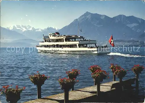 Motorschiffe Thunersee Bluemlisalp Niesen  Kat. Schiffe