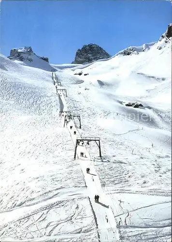 Skilift Truebsee Jochpass Truebsee ob Engelberg  Kat. Bahnen