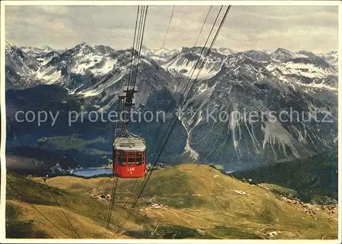 Seilbahn Arosa Weisshorn / Bahnen /