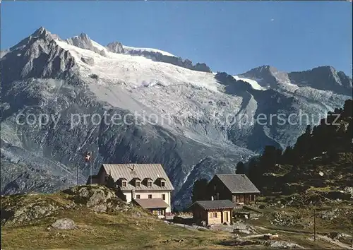Gletscher Grosser Aletschgletscher Riederfurka  Kat. Berge