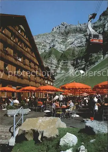 Seilbahn Saentis Schwaegalp Restaurant Gyrenspitz / Bahnen /