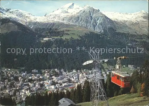 Seilbahn Braemabueel-Jakobshorn Schatzalp Schiahoerner  / Bahnen /