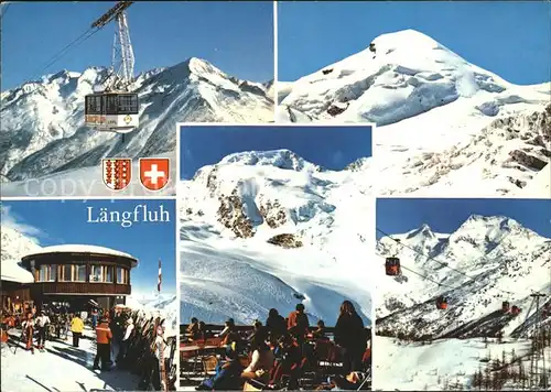 Seilbahn Laengfluh Saas-Fee Saas-Tal / Bahnen /