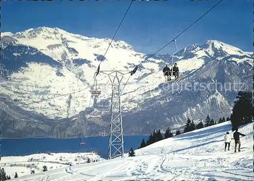 Sessellift Kerenzerberg Filzbach Amden Kat. Bahnen