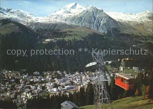 Seilbahn Braemabueel-Jakobshorn Davos Schatzalp  / Bahnen /