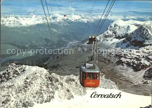 Seilbahn Corvatsch St. Moritz / Bahnen /