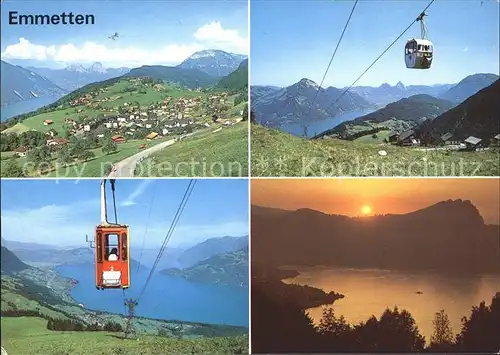 Seilbahn Emmetten Vierwaldstaettersee Mythen Fronalpstock  / Bahnen /