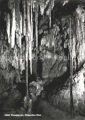 Hoehlen Caves Grottes Wurzelgrotte Hoellgrotten Baar  Kat. Berge