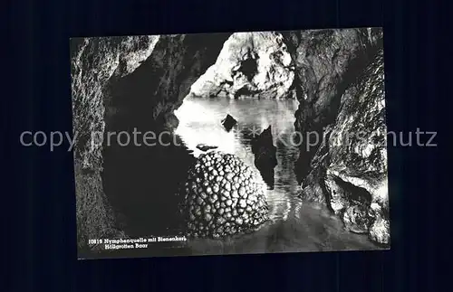 Hoehlen Caves Grottes Nymphenquelle Bienenkorb Hoellgrotten Baar Kat. Berge