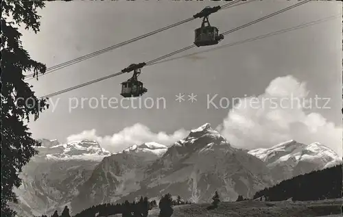 Seilbahn Gerschnialp-Truebsee / Bahnen /