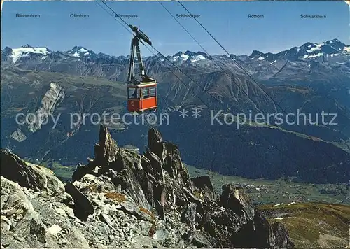 Seilbahn Fiesch-Eggishorn Wallis / Bahnen /