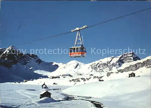 Seilbahn Distelboden-Bonistock Melchsee-Frutt Bruenighaupt  / Bahnen /