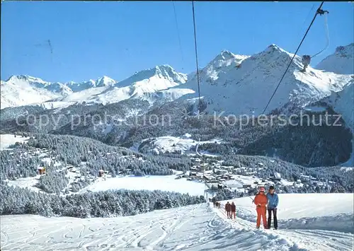 Skilift Tschuggen Arosa  Kat. Bahnen