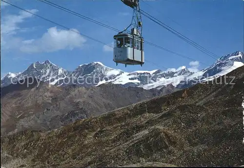 Seilbahn Gornergrat-Stockhorn Zermatt Dom Alphubel / Bahnen /