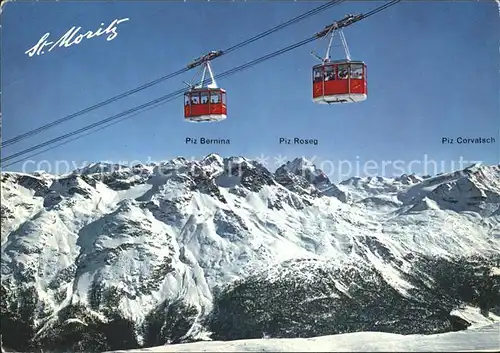 Seilbahn Corviglia-Piz Nair St. Moritz / Bahnen /