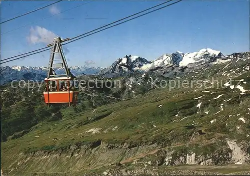 Seilbahn Cassonsgrat Flims Brigelser-Hoerner Piz Toedi / Bahnen /